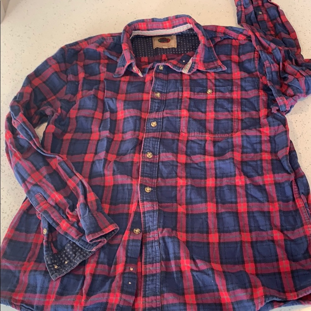 Boston Traders Flannel Button Up - image 2